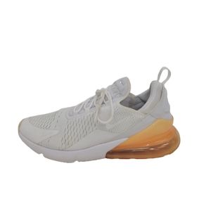 Nike Air Max 270 Mens 11 White Orange Shoes